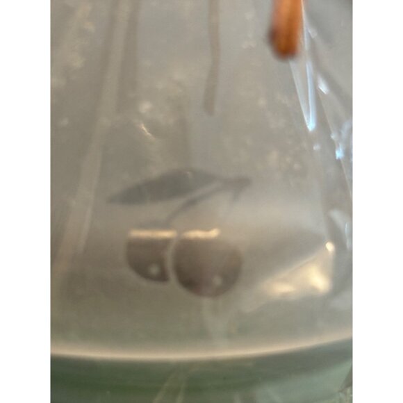 Cucumber Melon Scented Jar Candle Set with Frosted Shade New Sealed 5" - Picture 5 of 8